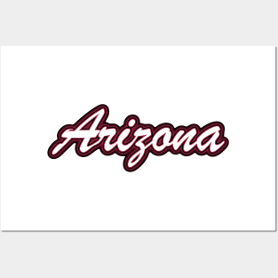 Football Fan of Arizona Posters and Art